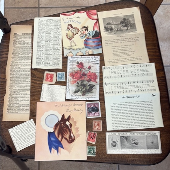 Vintage/new Ephemera Collection - Picture 1 of 2